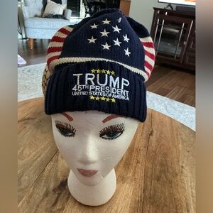 NWT Trump 45th President Unisex Knit Beanie Hat